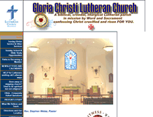 Tablet Screenshot of gloriachristi.org